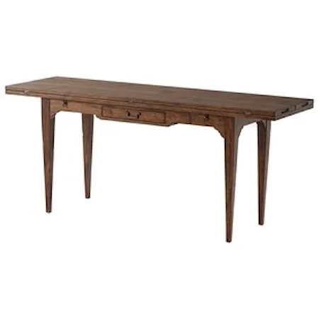 Chinon Console Table with Fold-Out Top